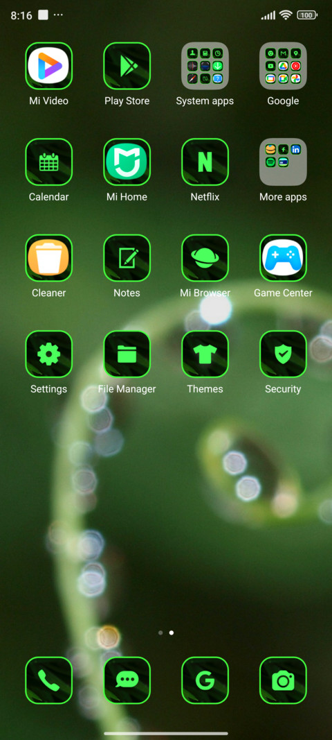 Rain flora screenshot