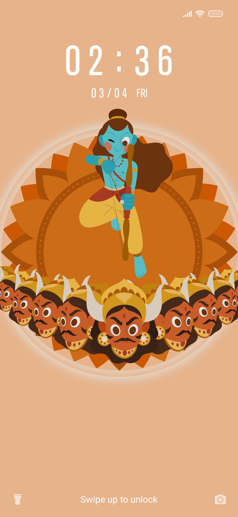 Ram killing Ravan screenshot