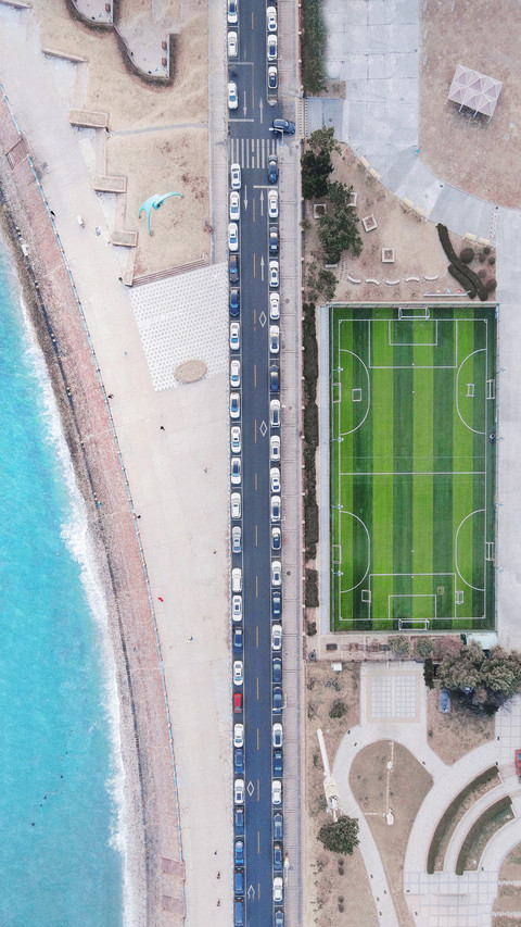 Sports Field under Aerial Camera 8 screenshot