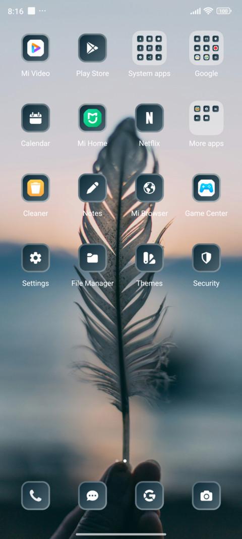 Feather screenshot