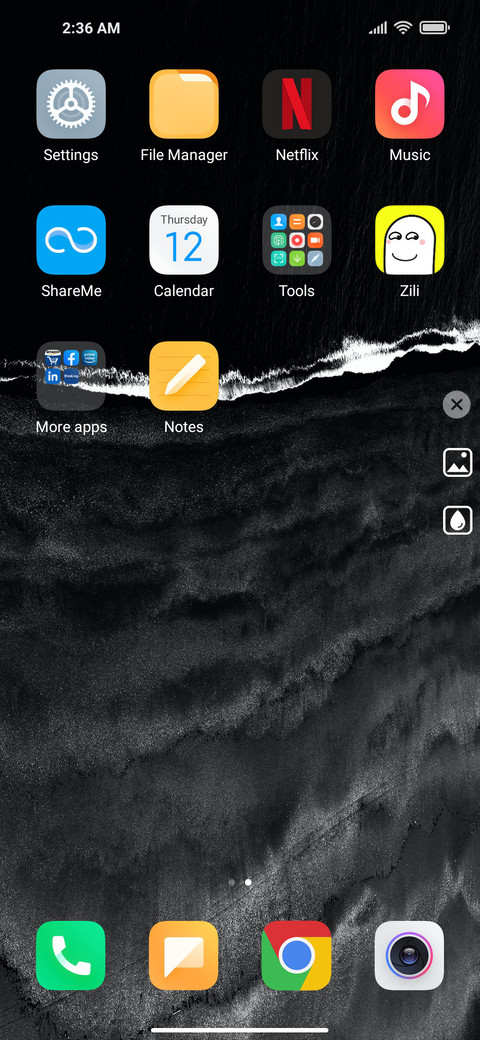 DARK MODE screenshot