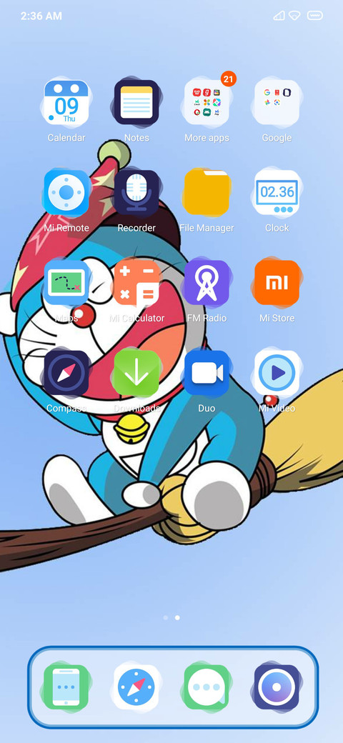 Dorami dual mode screenshot