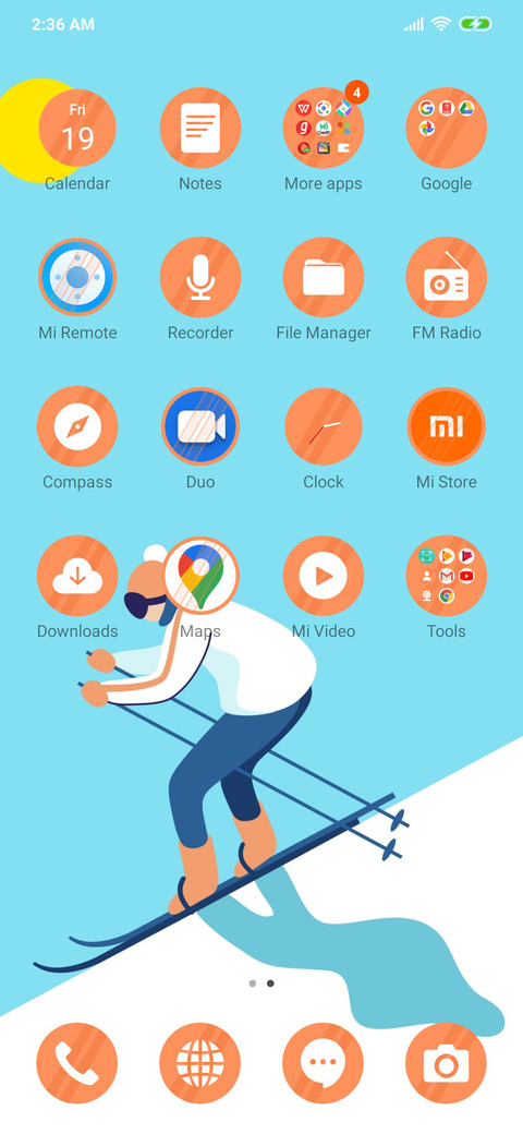 Skiing - Minimal_3MDS screenshot