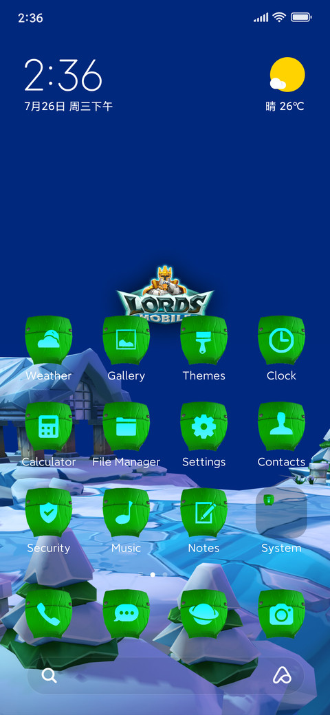 Lord Mobile action screenshot