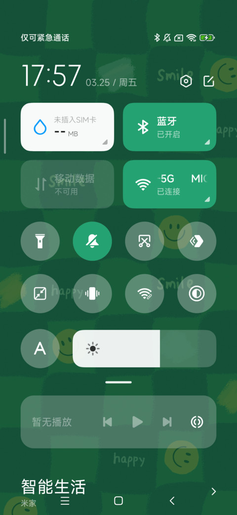 格子绿色笑脸 screenshot