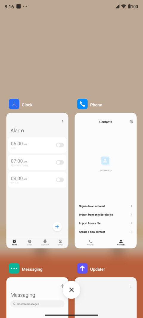 Flat Square screenshot