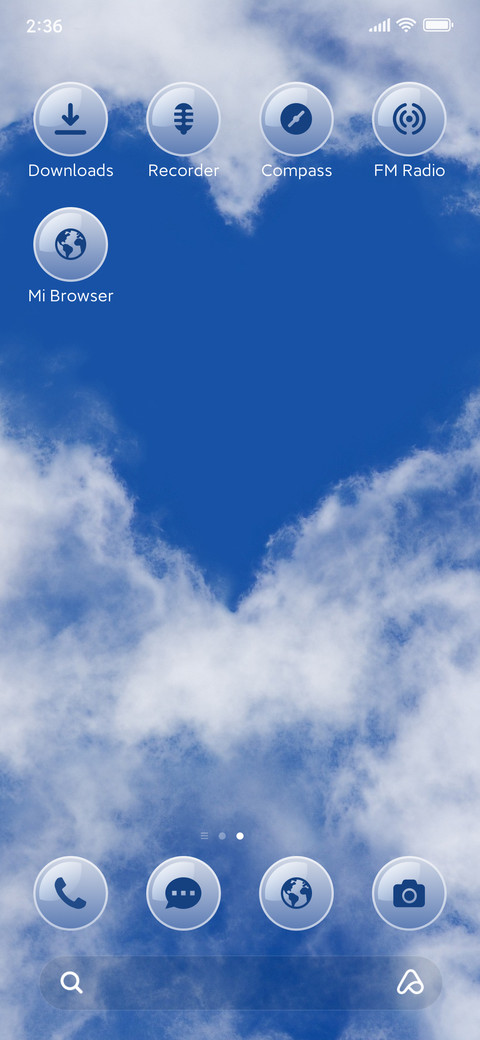 Heart Clouds screenshot