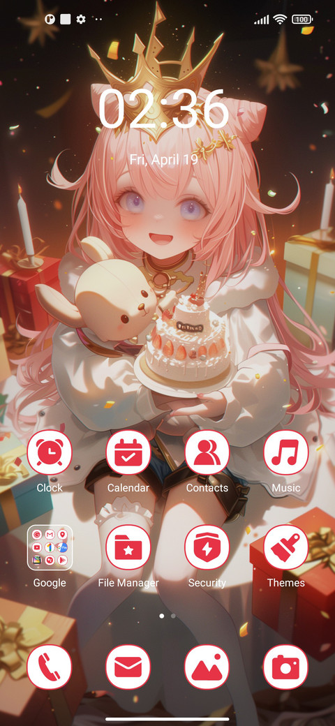 Princess birthday screenshot