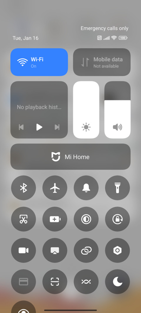 Simple color screenshot