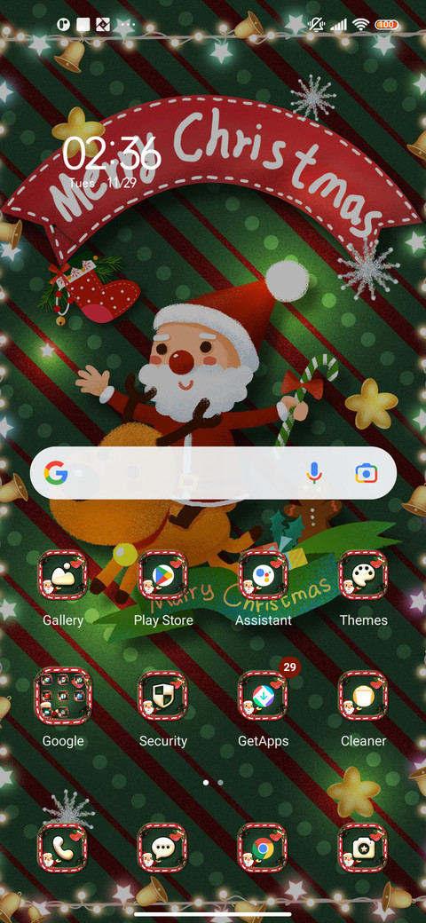 Cartoon Christmas screenshot