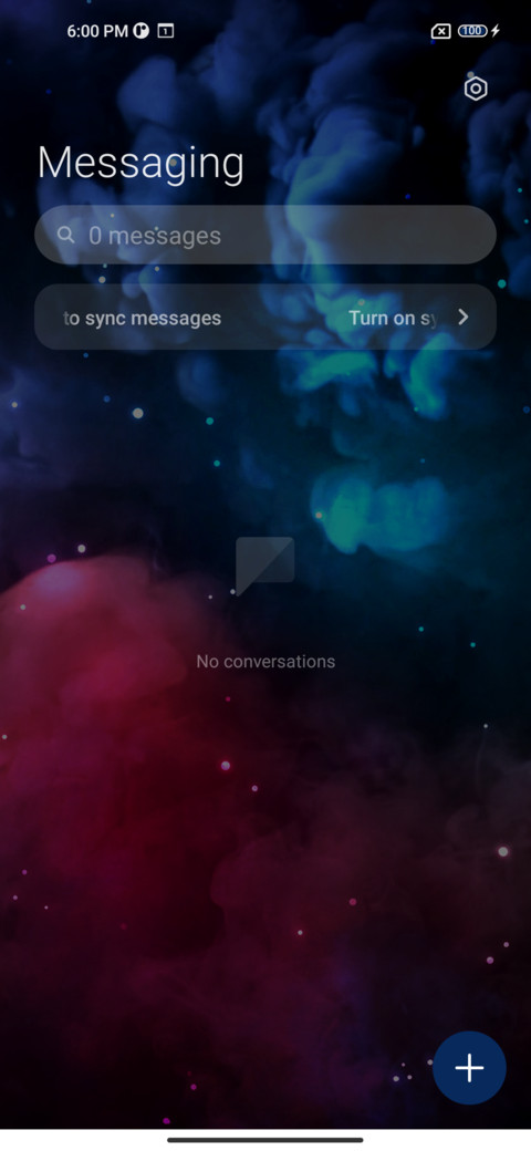Colorful pigment screenshot