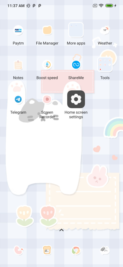 Cat Post It Notes screenshot