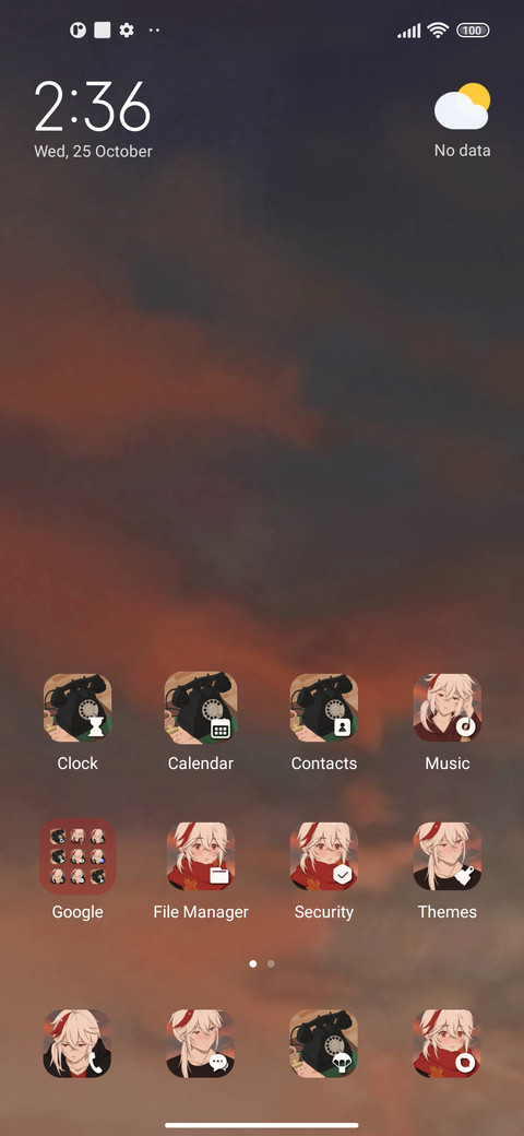 Evening breeze screenshot