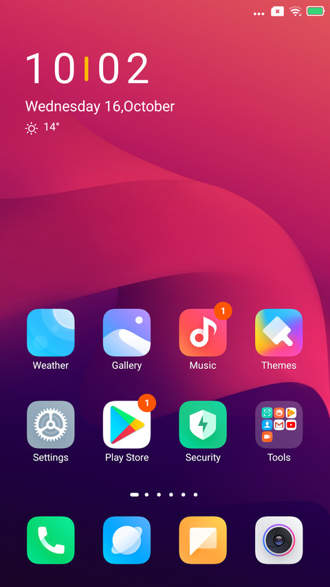 Ryzen OS Dark screenshot