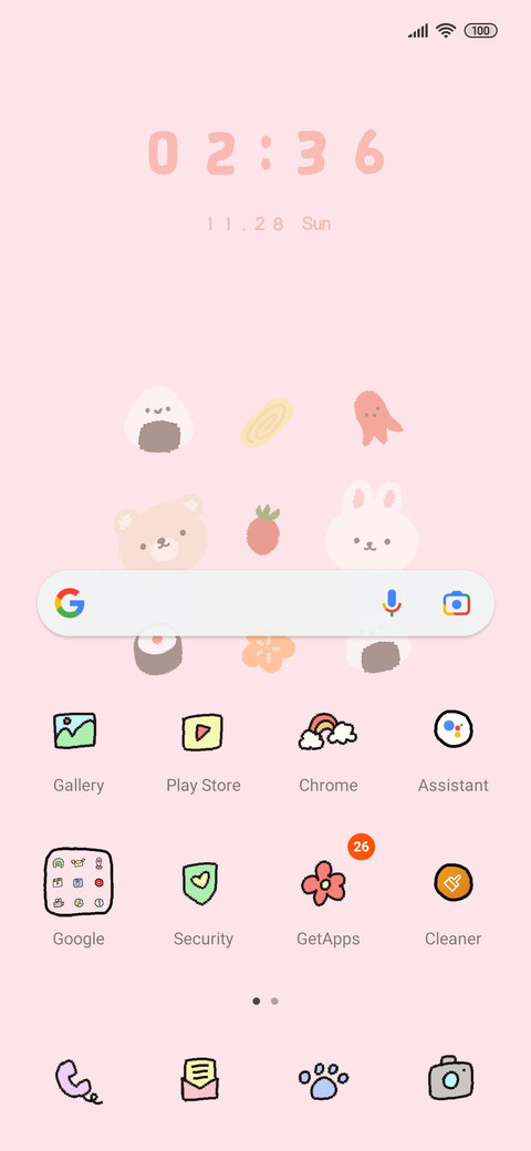 Dynamic cute bento screenshot