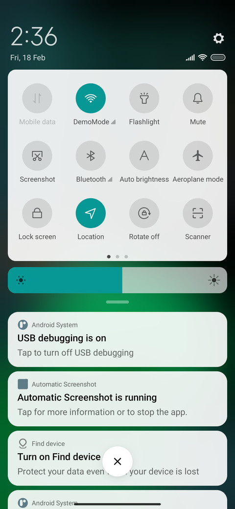 Geometry screenshot
