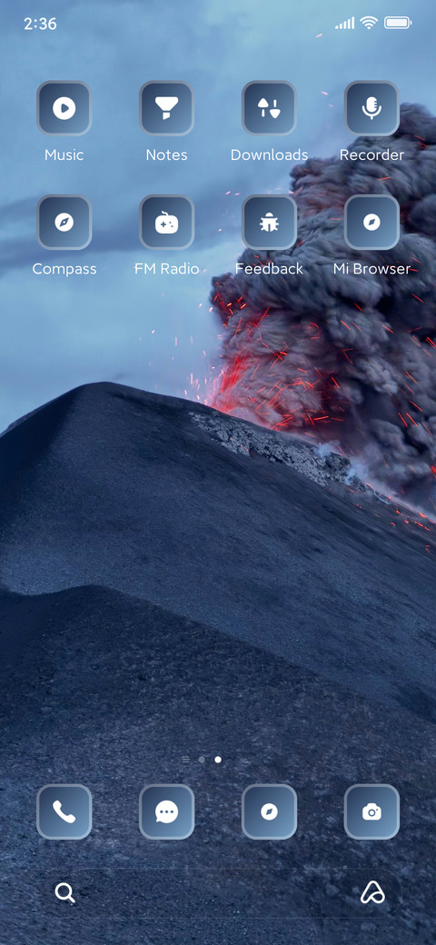 Volcano Smoke screenshot