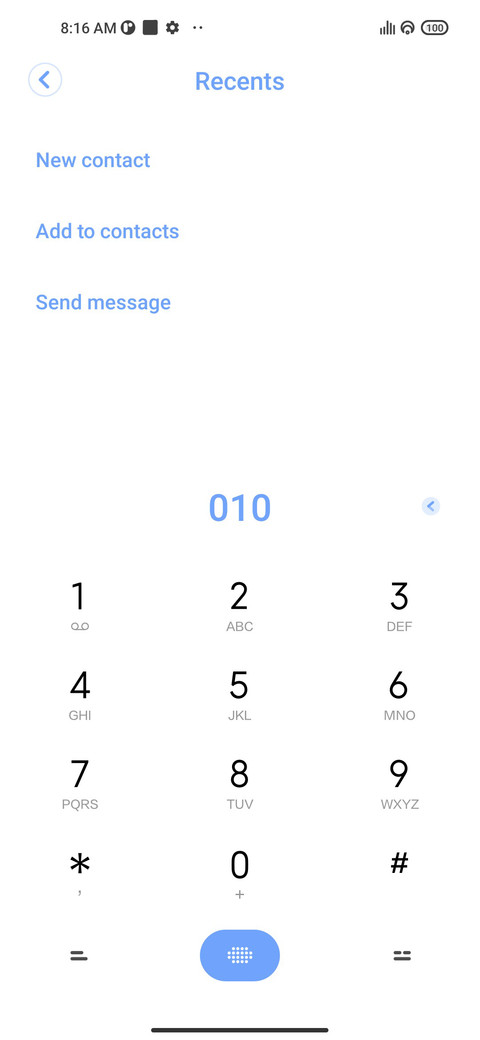 Spectrum UI v2 screenshot
