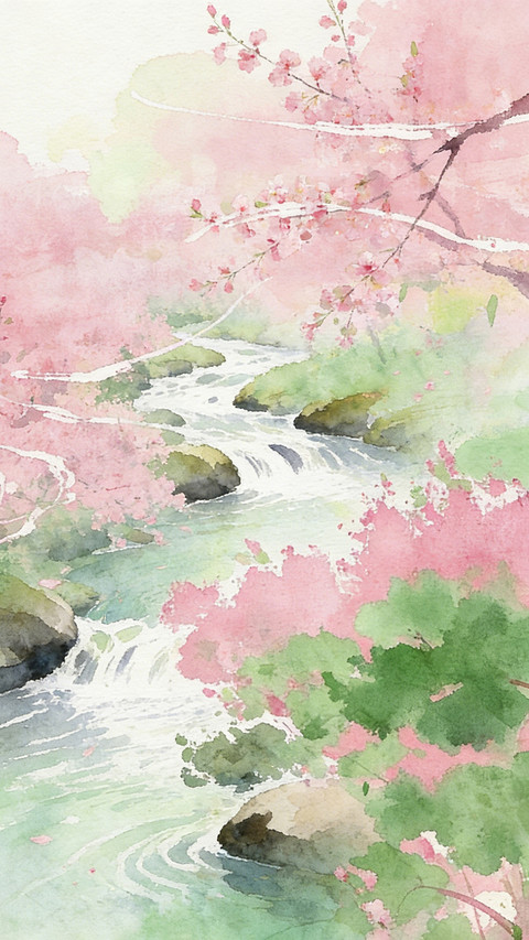 一川粉绿 燕语入怀 screenshot