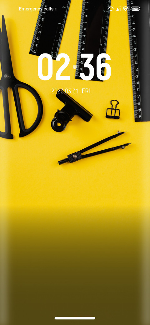Minimalist screenshot