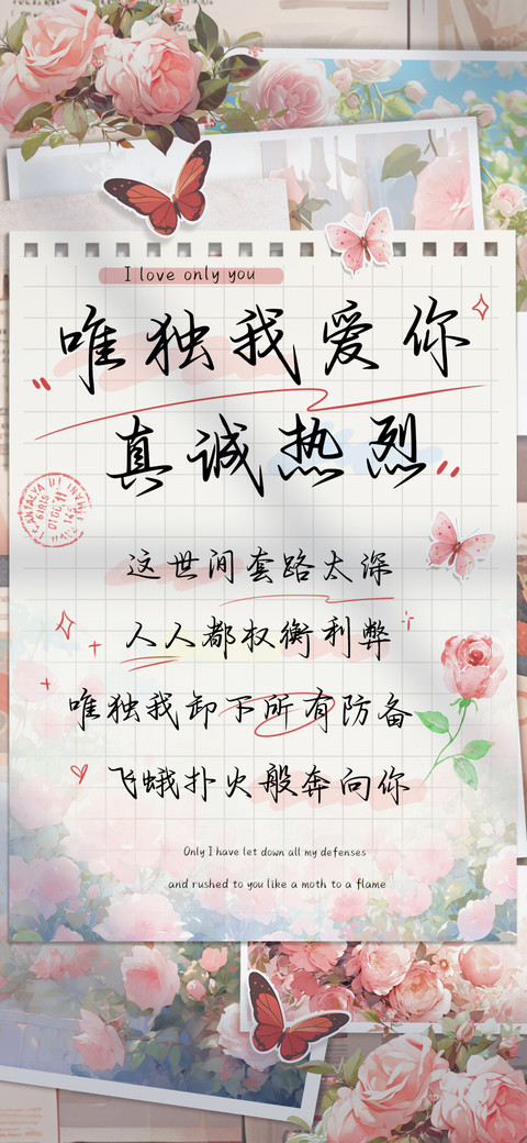 唯独我爱你真诚热烈 screenshot
