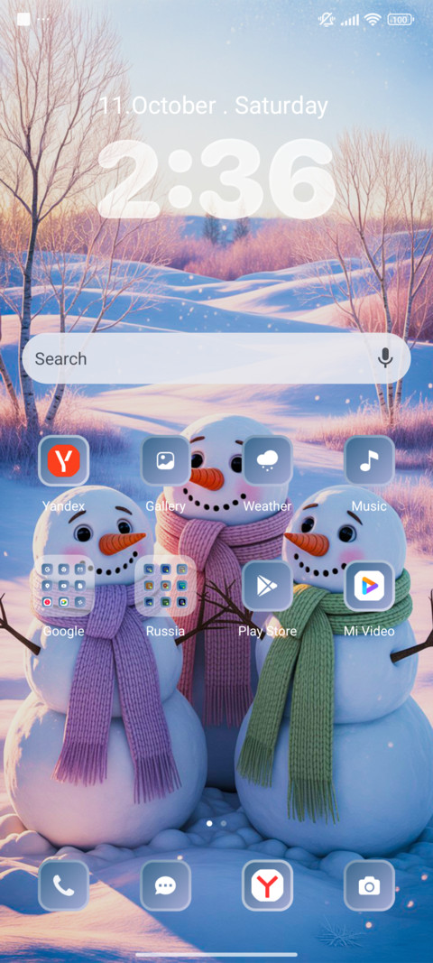 Snowy Friends screenshot