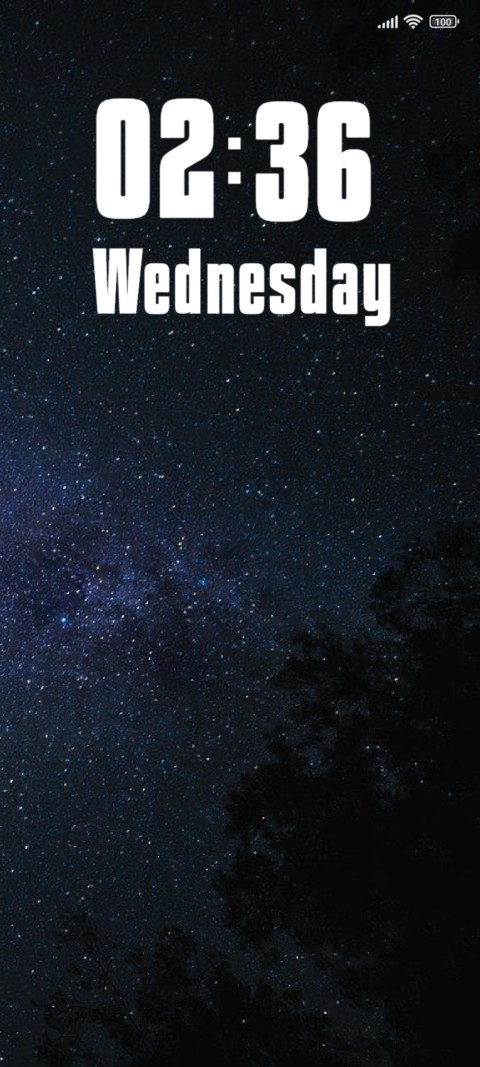 Milky way screenshot