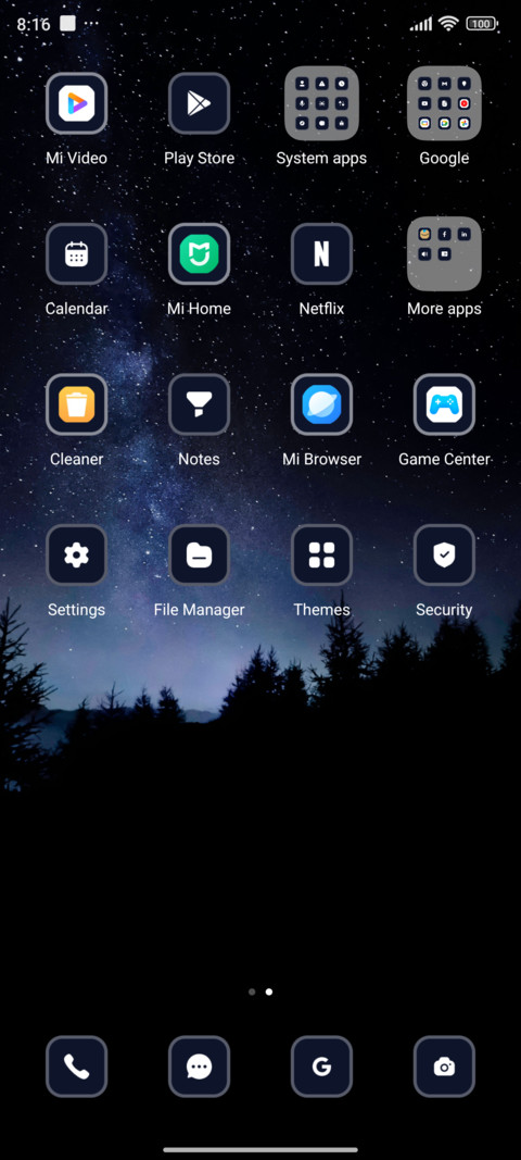 Pine tree screenshot