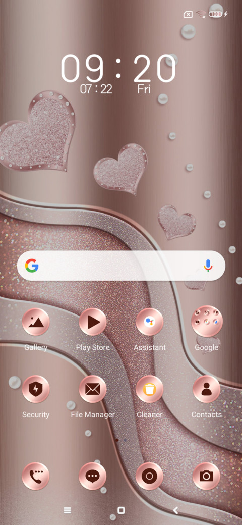 Pink metal curve screenshot