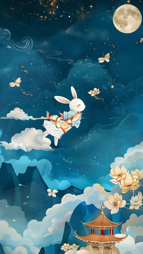 中秋节-锐景创意 screenshot