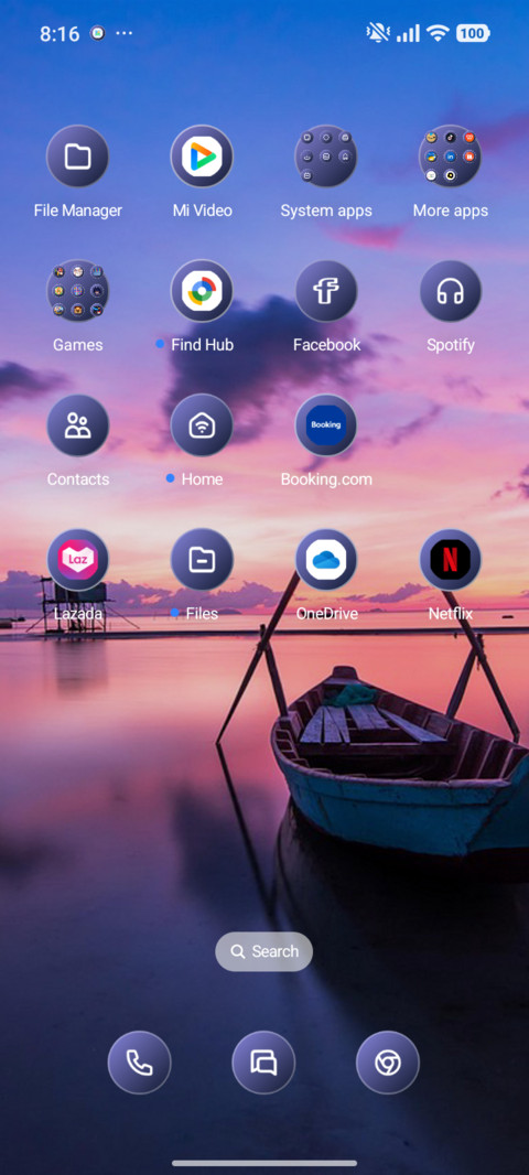 Sunrise screenshot