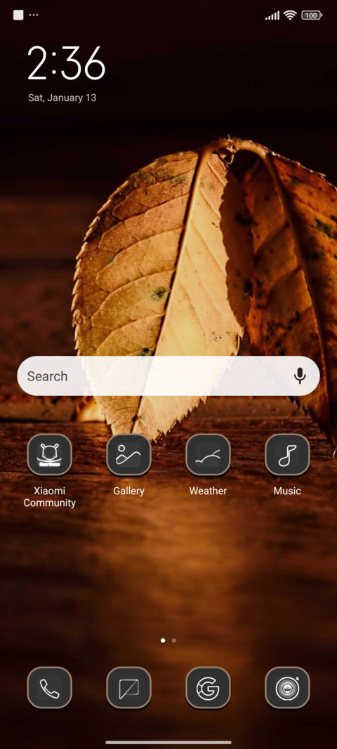 Dark Brown Blush screenshot