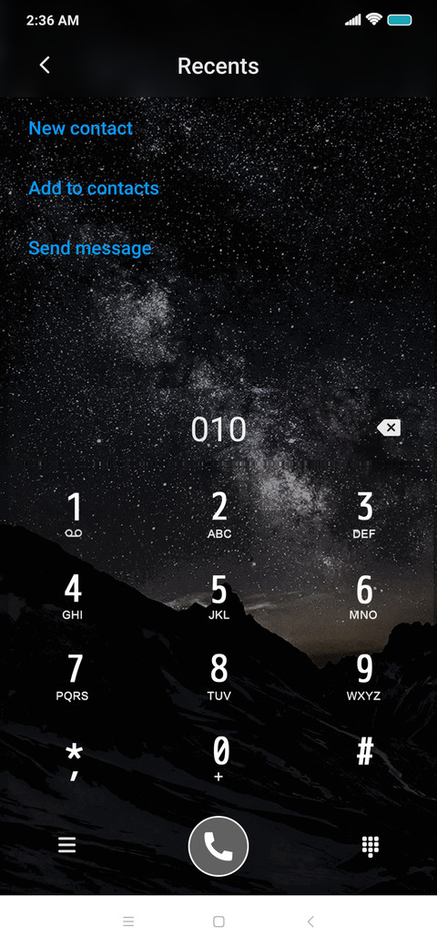 Vast sky screenshot