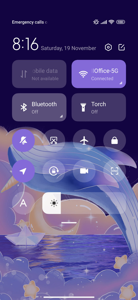 Whale fantasy screenshot