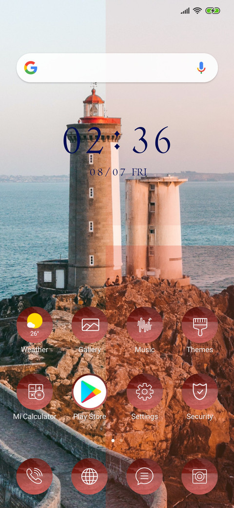 Light house - Mountains screenshot