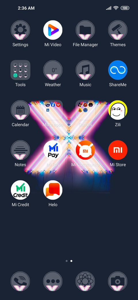 iOS X screenshot