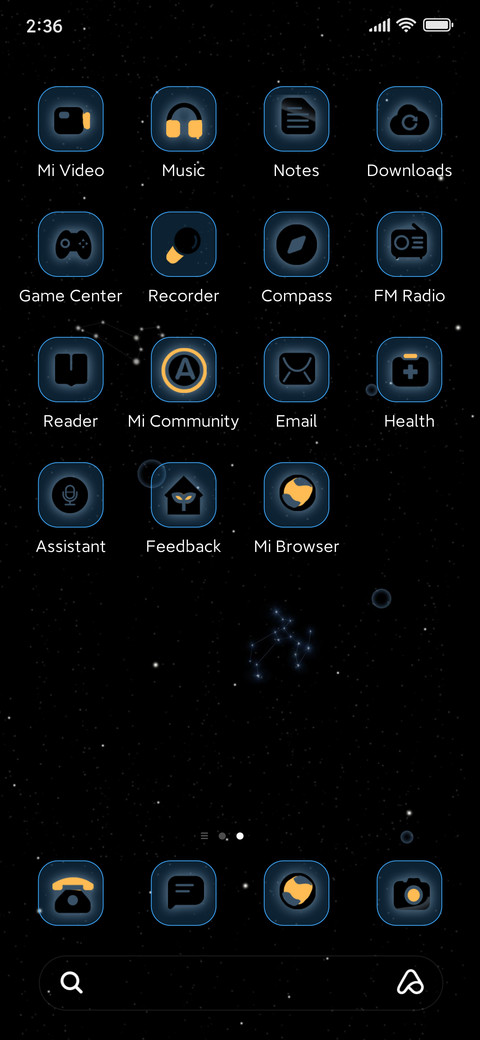 Blue ring screenshot
