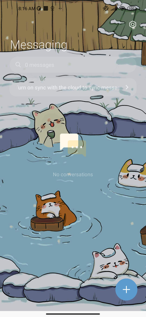 Hot spring cat screenshot