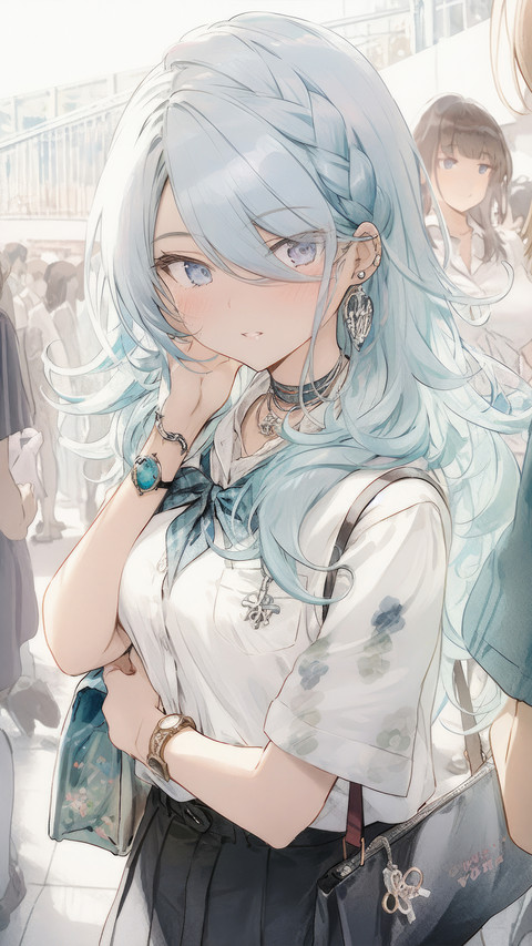 Anime girl screenshot