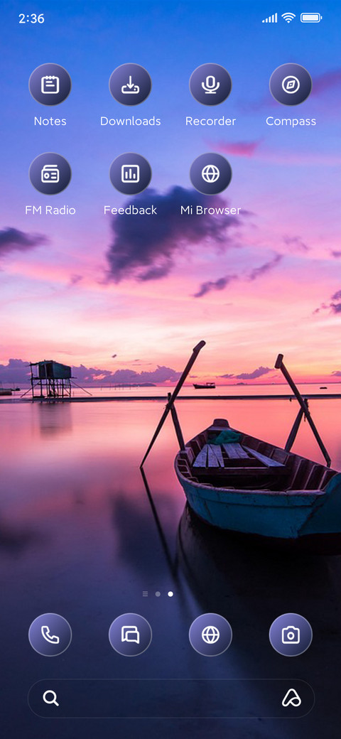 Sunrise screenshot