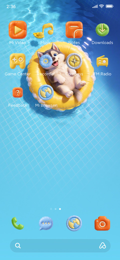 Tobby in the pool screenshot