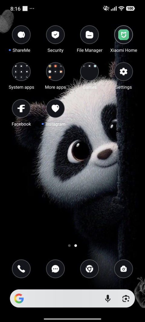 Peekaboo Panda screenshot