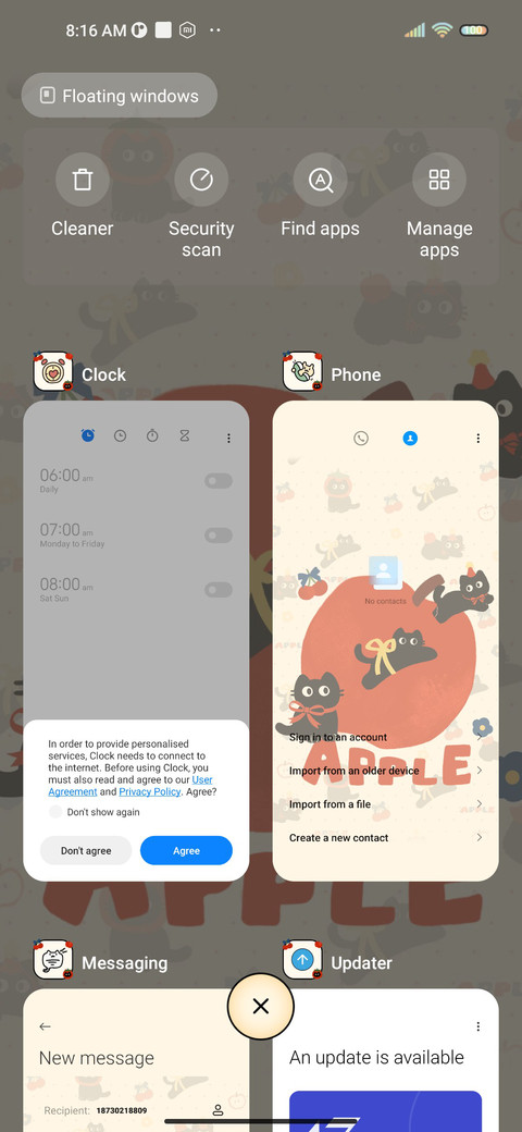 Ping An Fruit cat screenshot