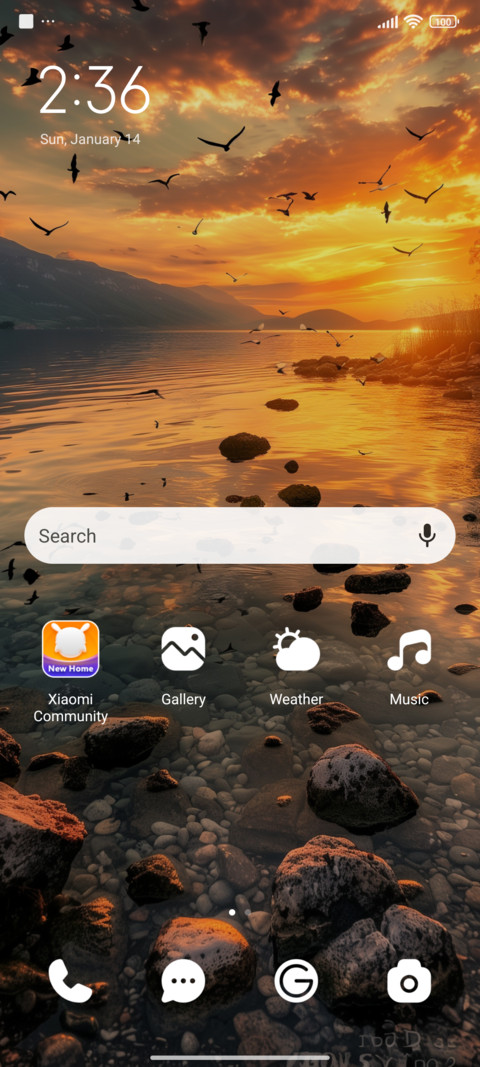Sunset Lake screenshot