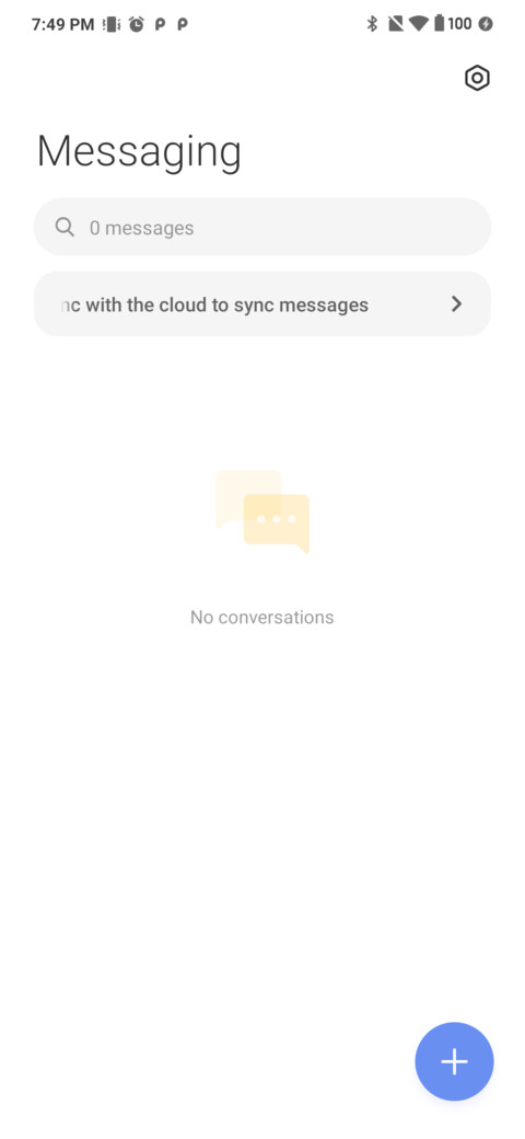 Cloudy screenshot