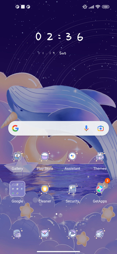 Whale fantasy screenshot