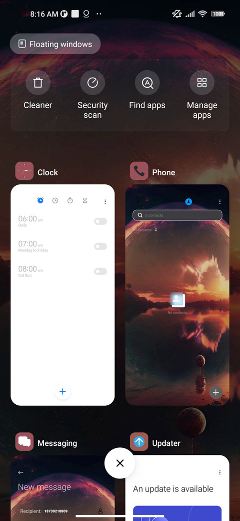 Fantasy planet screenshot