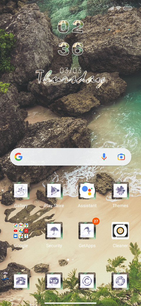 Nature Seashore screenshot