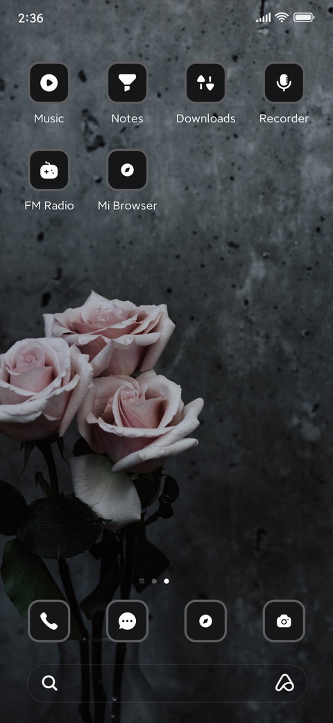 White rose screenshot