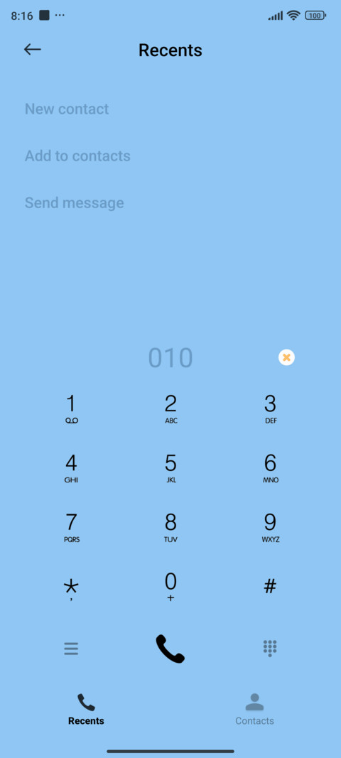 Multicolor white screenshot